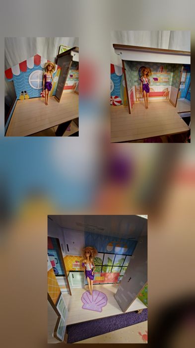 Casuta papusi lemn kid kraft