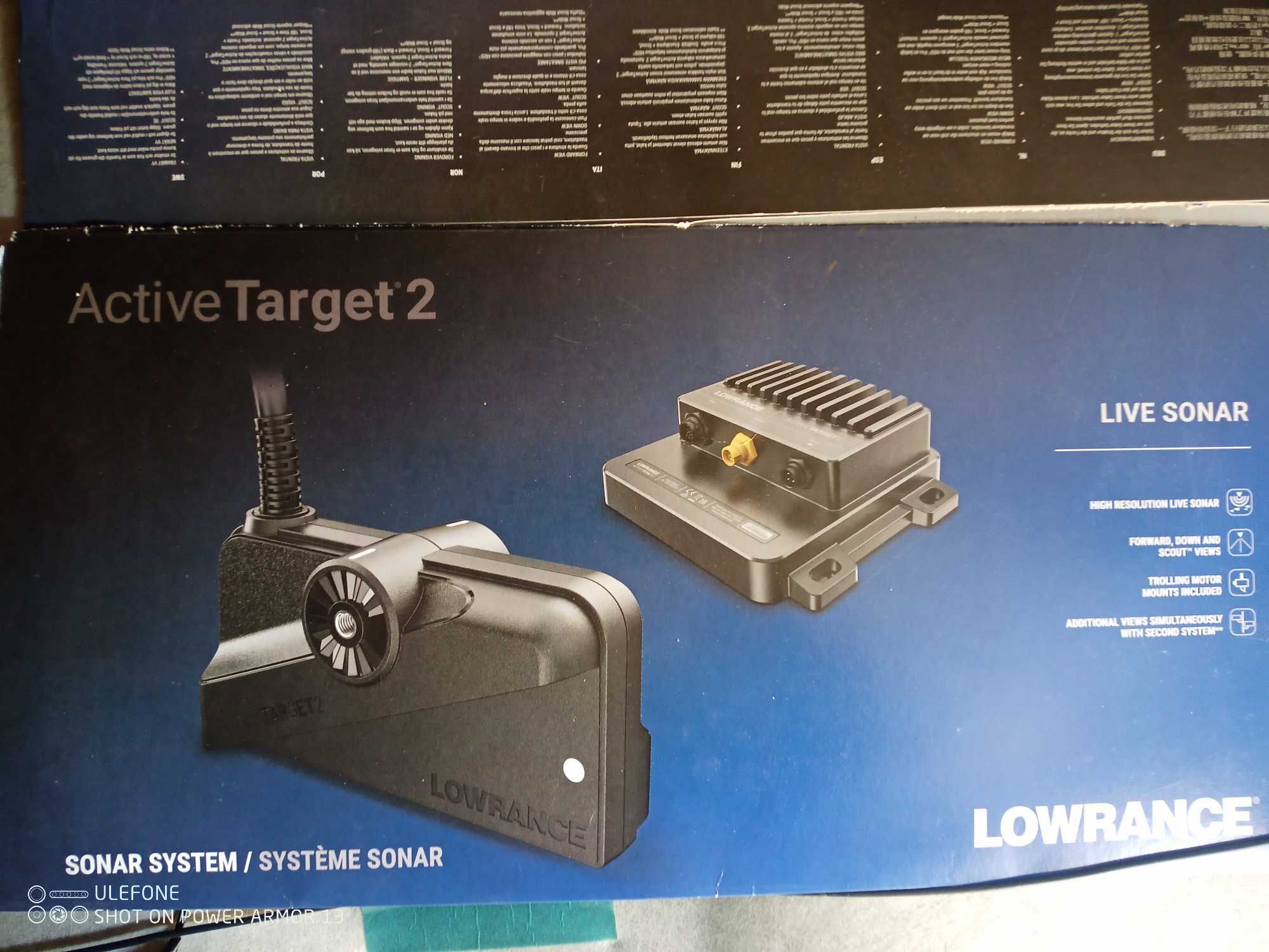 Сонар Lowrance HDS Pro сонда Active Target 3 in 1