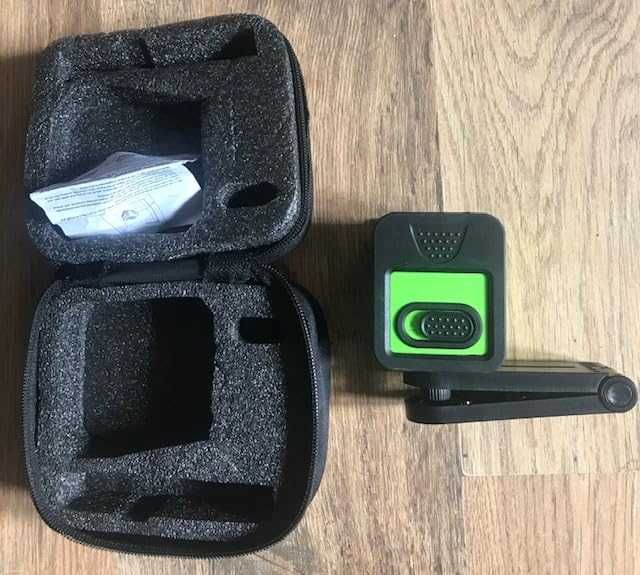 Нов уред Лазерно нивелиране за строителство ремонт, зелен лъч с кутия