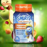 The Smurfs, пищеварительный пробиотик для детей от 3 лет, 40 жев. кон.