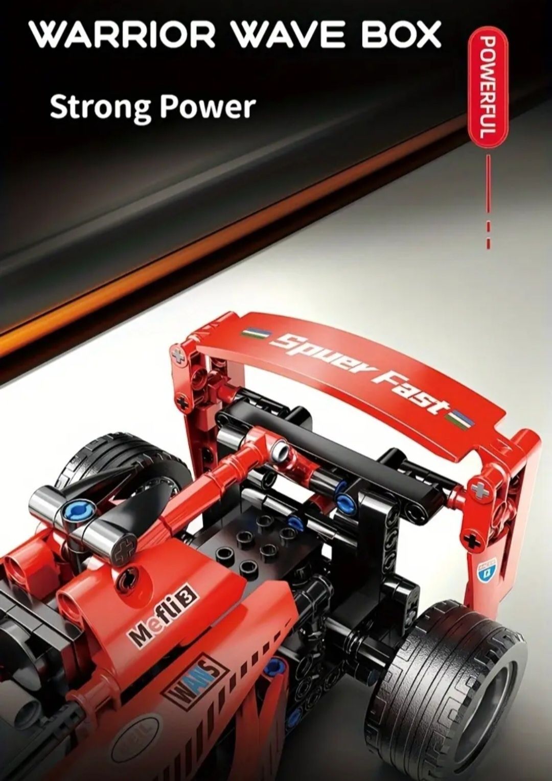 Коструктор лего, суперкар Ferrari из Формулы-1