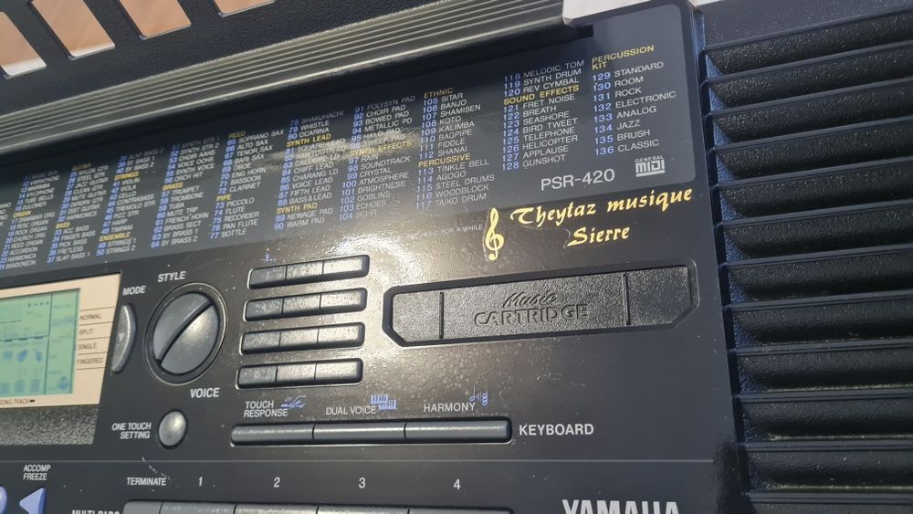 Orga pian Yamaha PSR 420 nouă