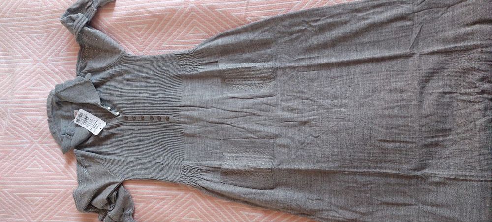 Теплое женское платье