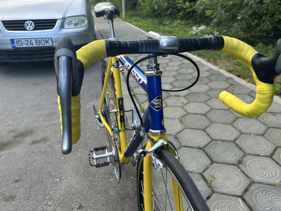 Bicicleta de sosea vintage BASSO Italia Shimano 600 Cadru Columbus