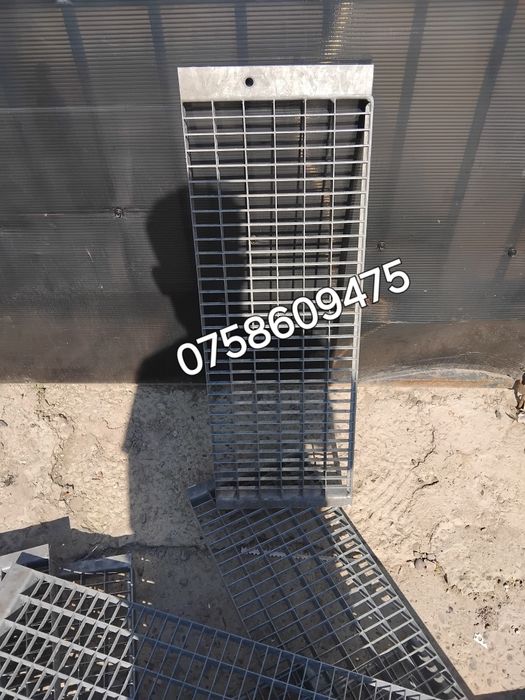 Trepte zincate 80x23cm