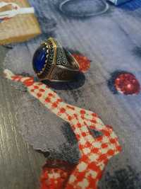 Сребърен пръстен 925 със син танзанит