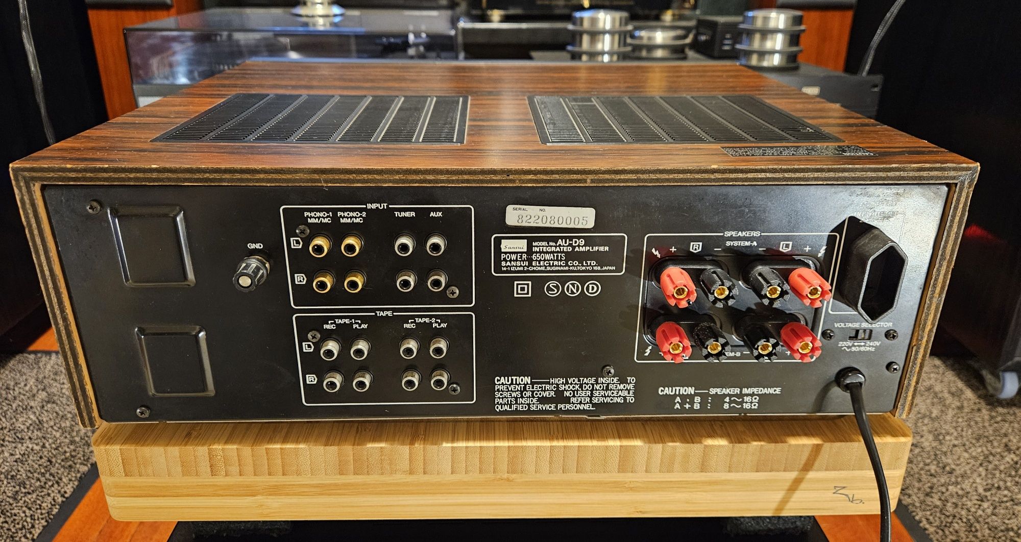 Amplificator Sansui AU D9 made in japan Vintage