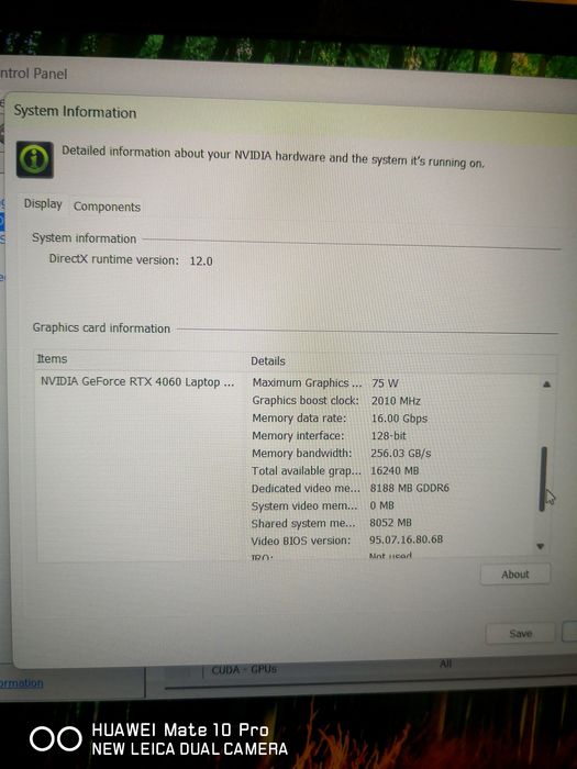 Laptop subțire RTX 4060!