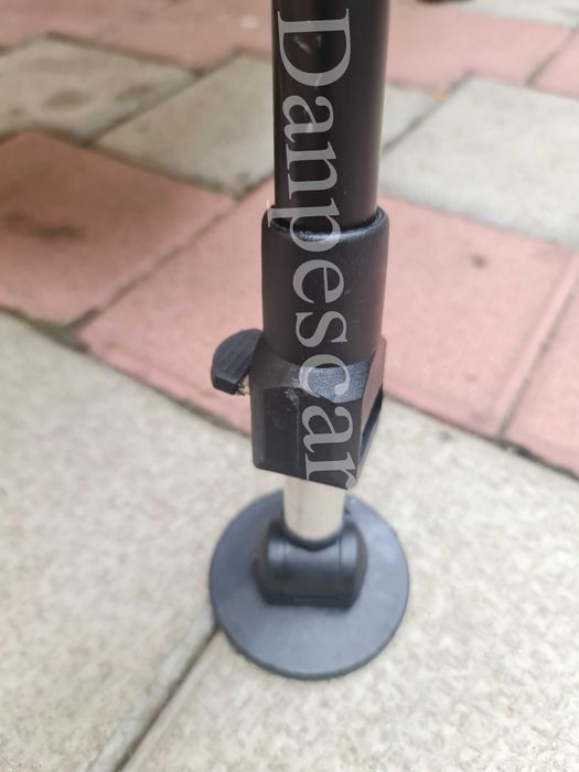 SCAUN Cu Cotiere DIAMANT ALB Spatar si picioare reglabile