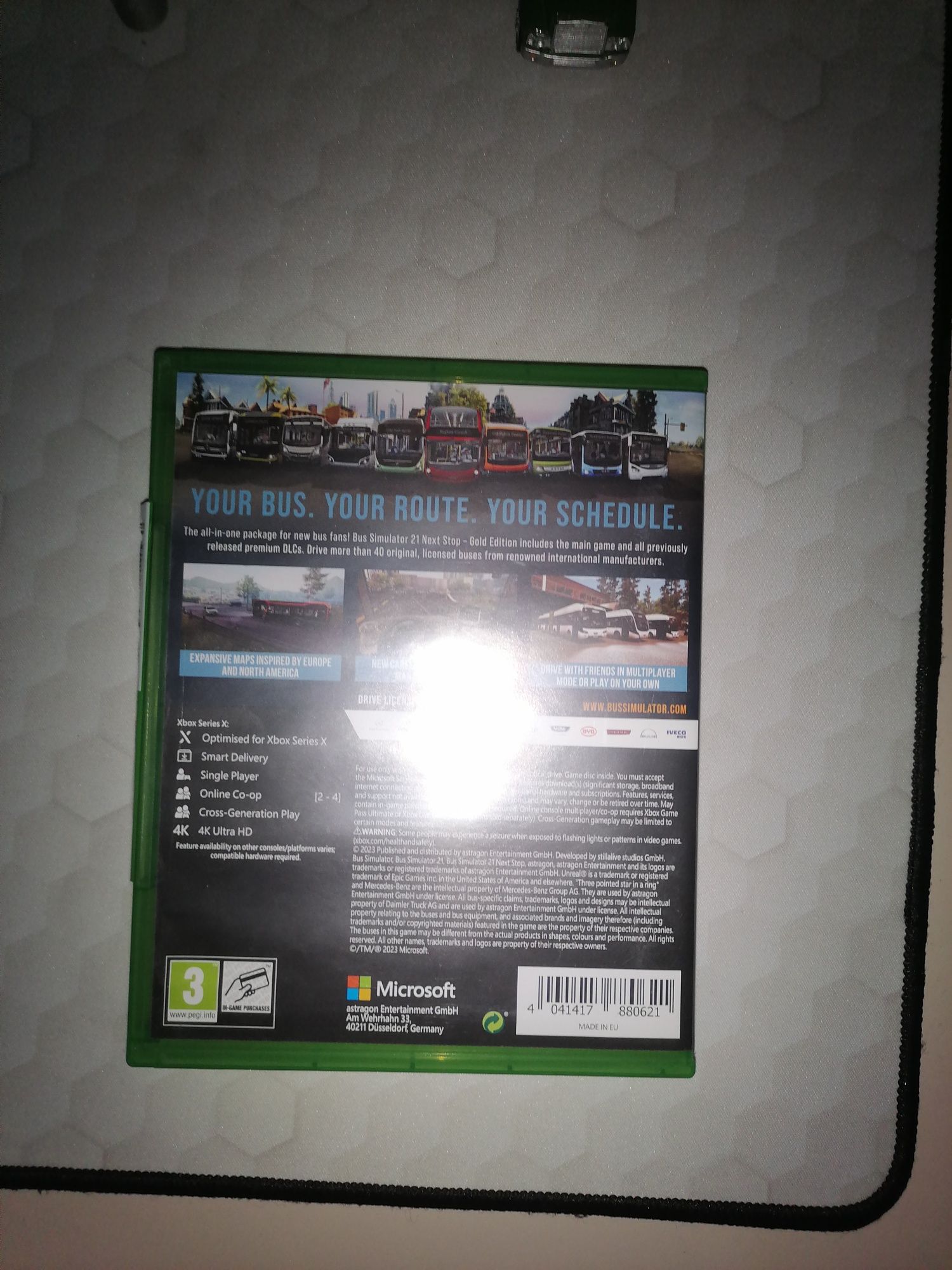 Vând Bus Simulator 21 Gold Edition pentru Xbox. CD