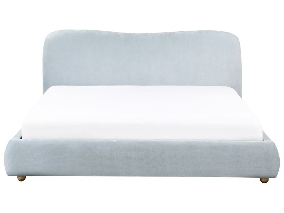NOU Pat otoman "BLAGNAC", 180/200cm, albastru deschis