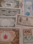 Lot bancnote romanesti
