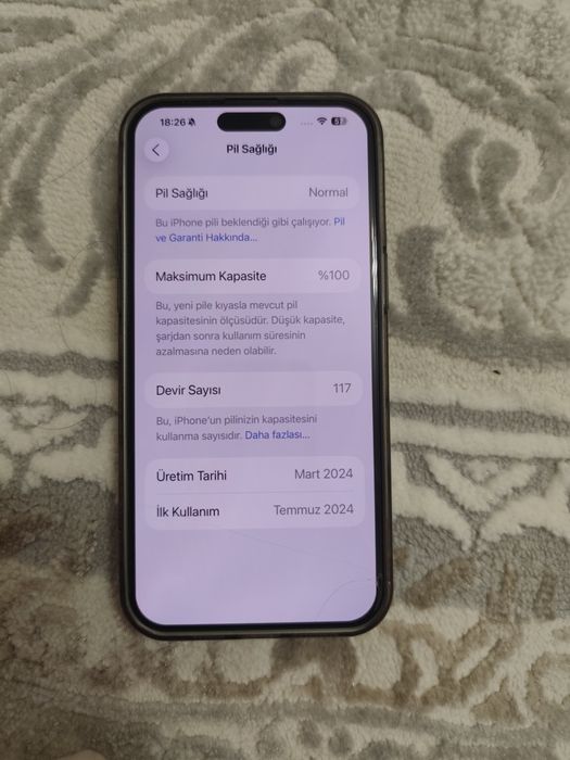 iPhone 15 pro max (imeisiz)