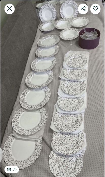 Посуда тарелки сервиз фарфор Рояль Альберт Англия