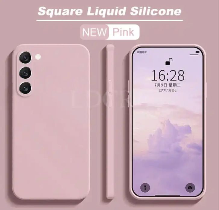 Samsung S20 FE S21 FE S23 S24 FE Husa Liquid Case Inside Alcantar Soft