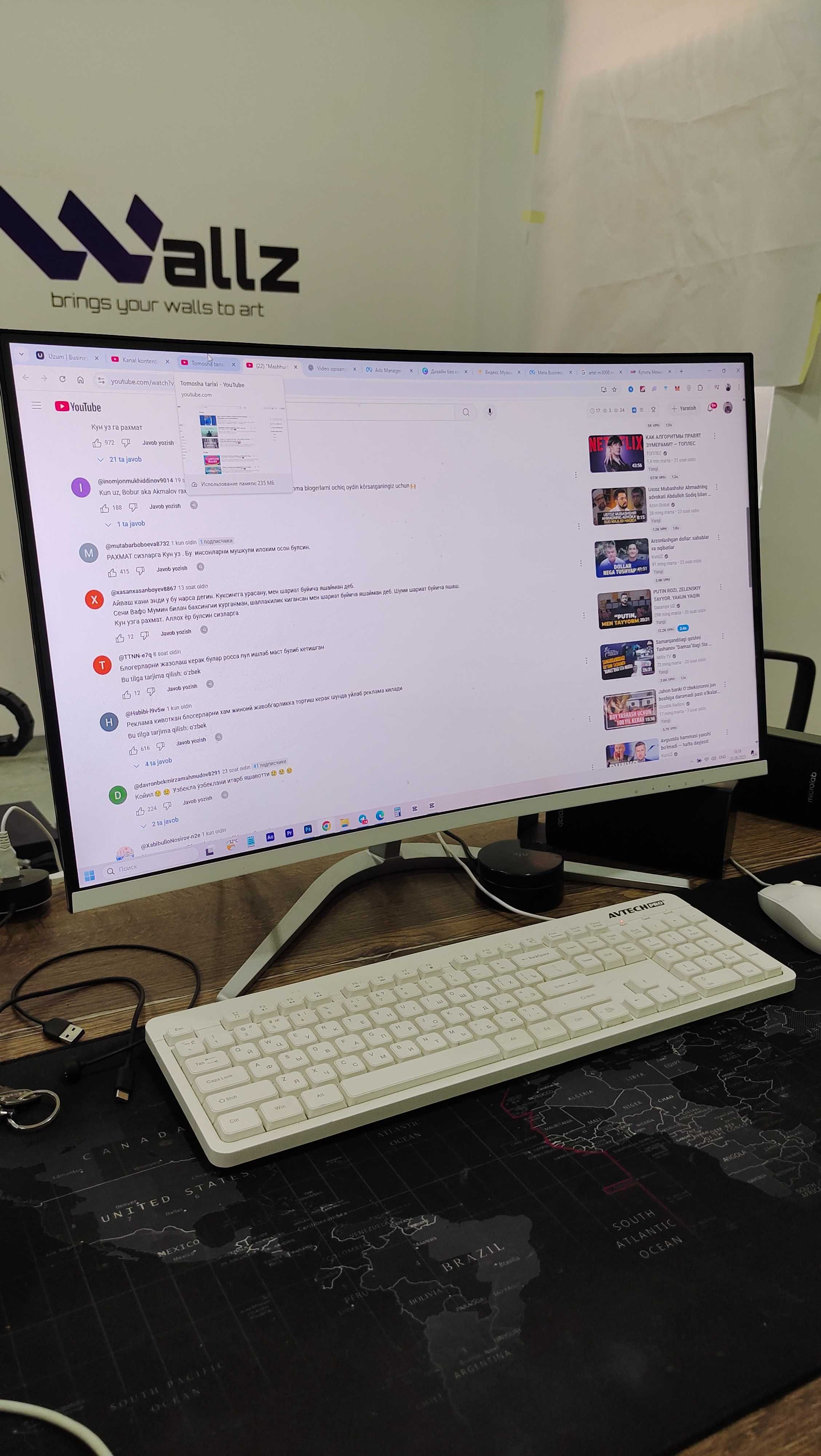Srochna sotiladi. Artel M3000 IPS LED Monitor M3000 27D