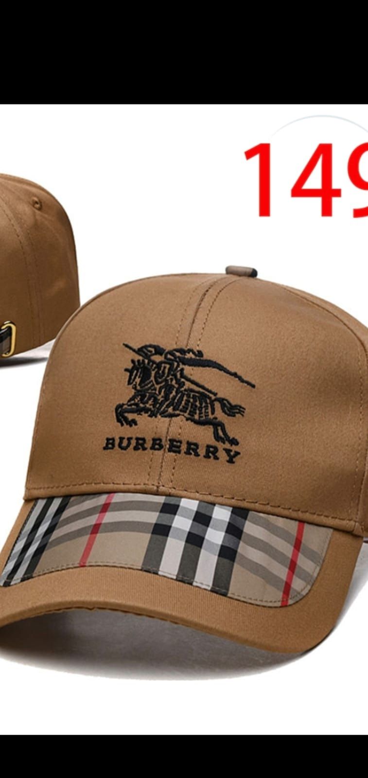 Șapcă Burberry model 2024