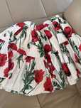 Fusta D&G fete, imprimeu floral