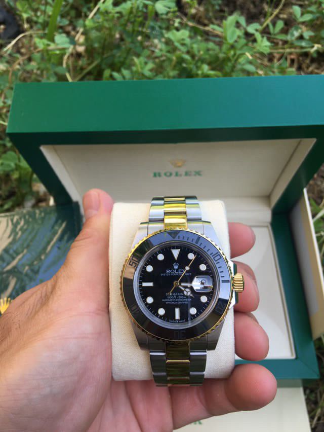 Rolex Submariner Automatic Mexanika soat soatlar watch chasi