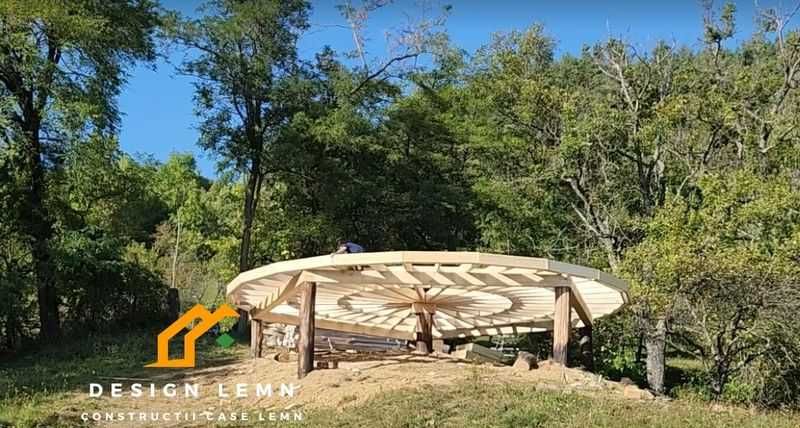 Cupola, Iglu, Dom geodezic - 10m diametru,130 mp
