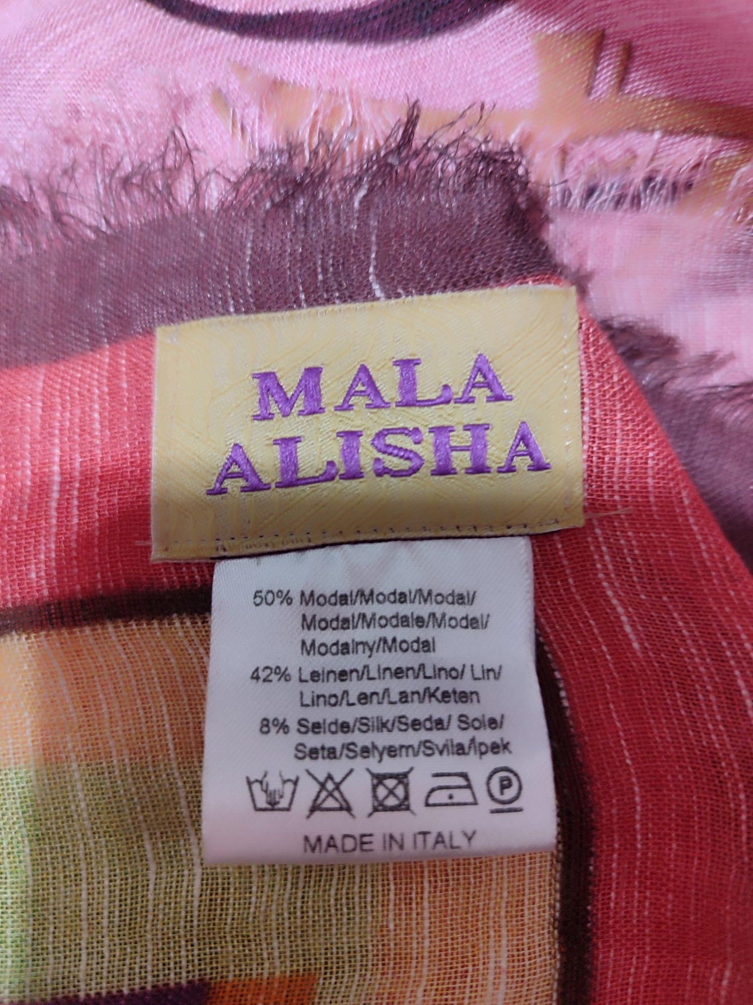 Mala Alisha/Made in Italy-Коприна и лен