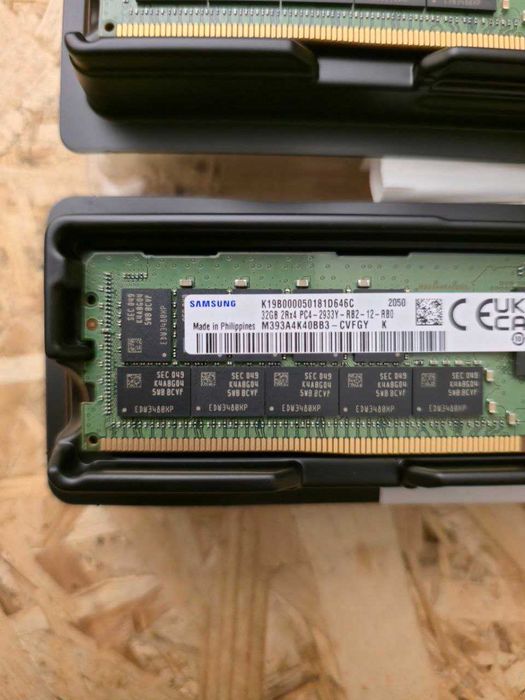 Kit 8x RAM server Samsung 32GB DDR4 ECC REG 2933MHz – 256GB total