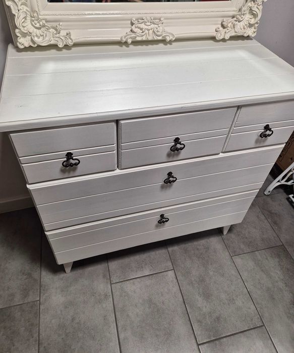 Comoda lemn +oglinda