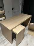 Birou Ikea MALM stejar 151x65cm