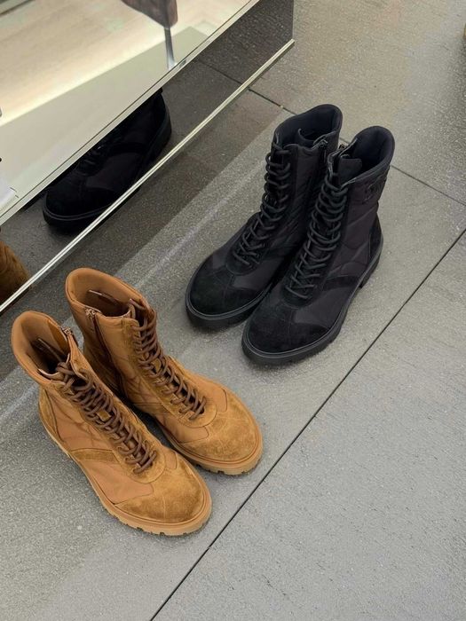 Cizme de damă cu șireturi Celine