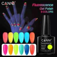 Canni гел лак Fluorescence Gel