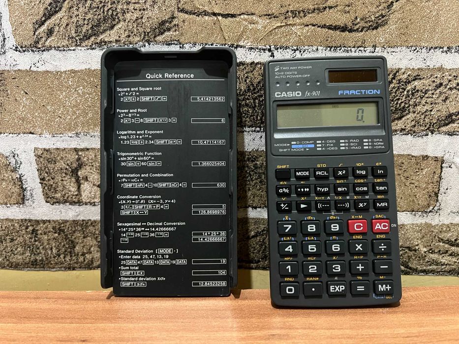 Casio fx-901 Fraction – научен калкулатор