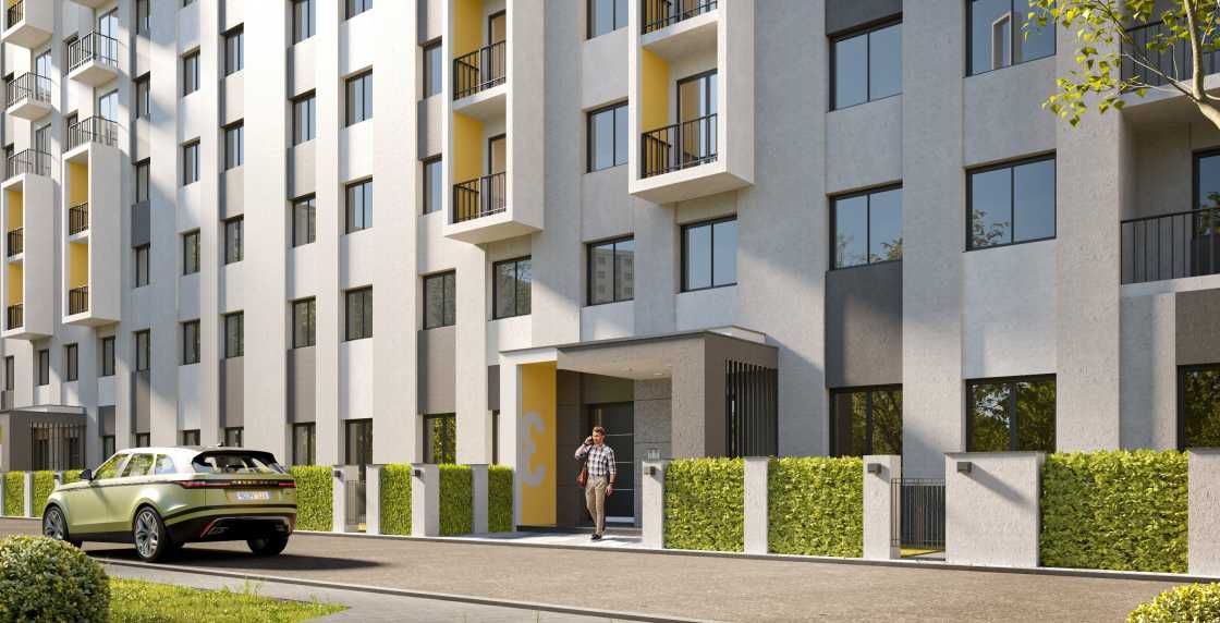 ЖК Fayzli hayot. 1-комнатная, 35 м². г. Ташкент, ТРЦ "Компас"