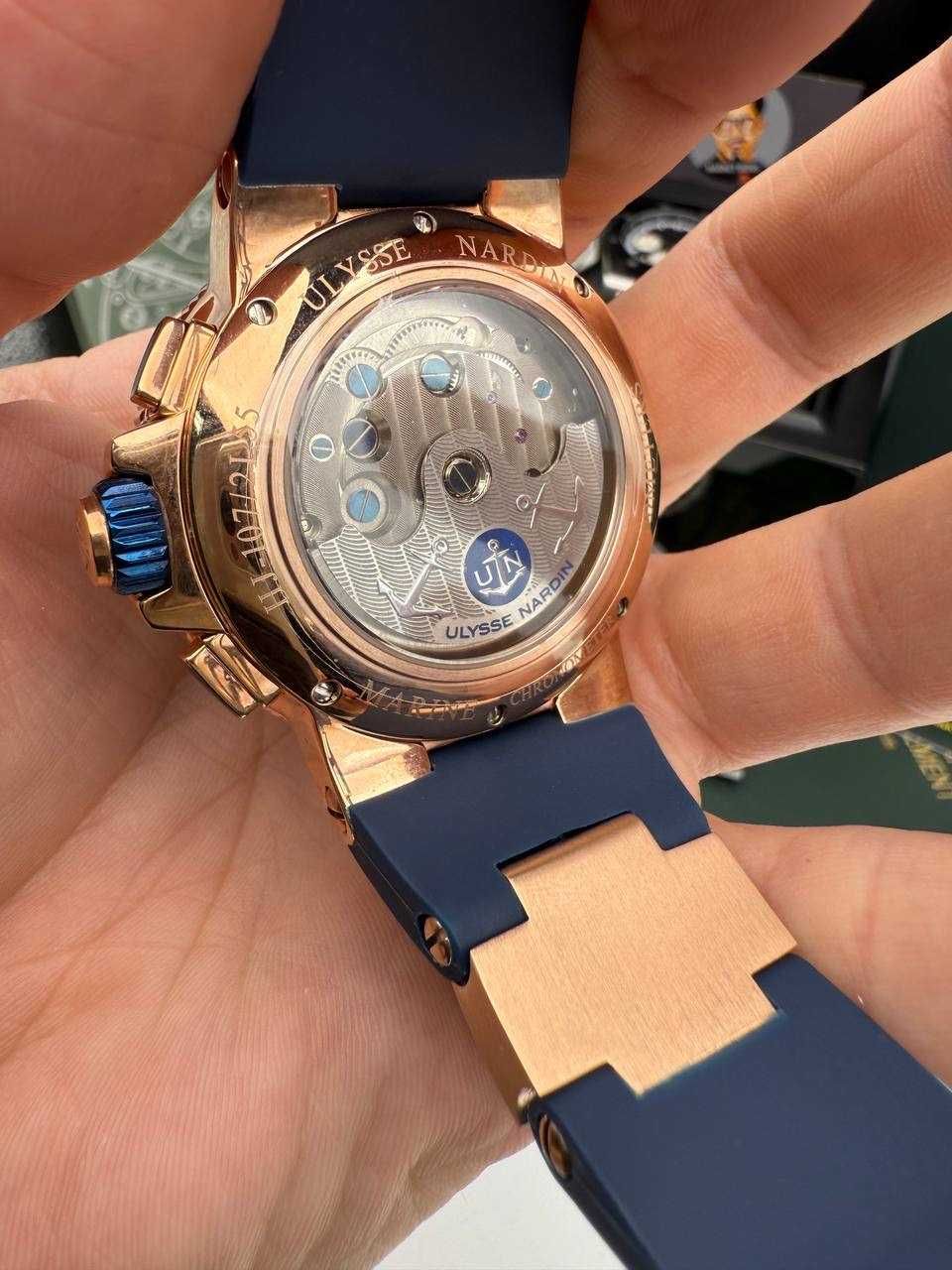 ulysse nardin le locle златисто/синьо