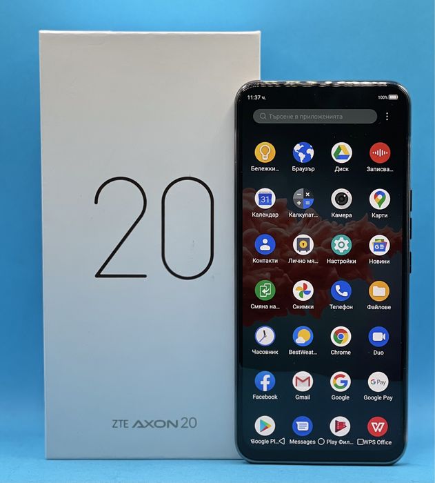 НОВ!!! ZTE Axon 20, 6GB RAM, 128GB, 5G