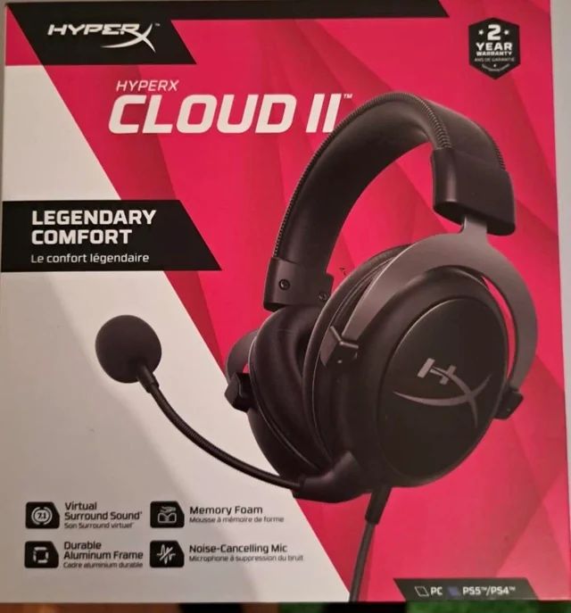 HyperX Cloud II Grey