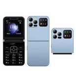 Сгъваем Телефон Mini Flip Smart Phone с 2 SIM карти