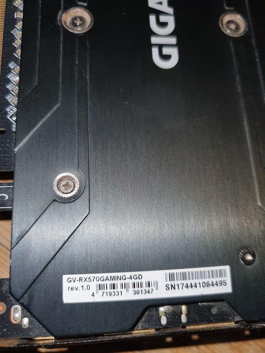 AMD RX 570 4gb Defectă