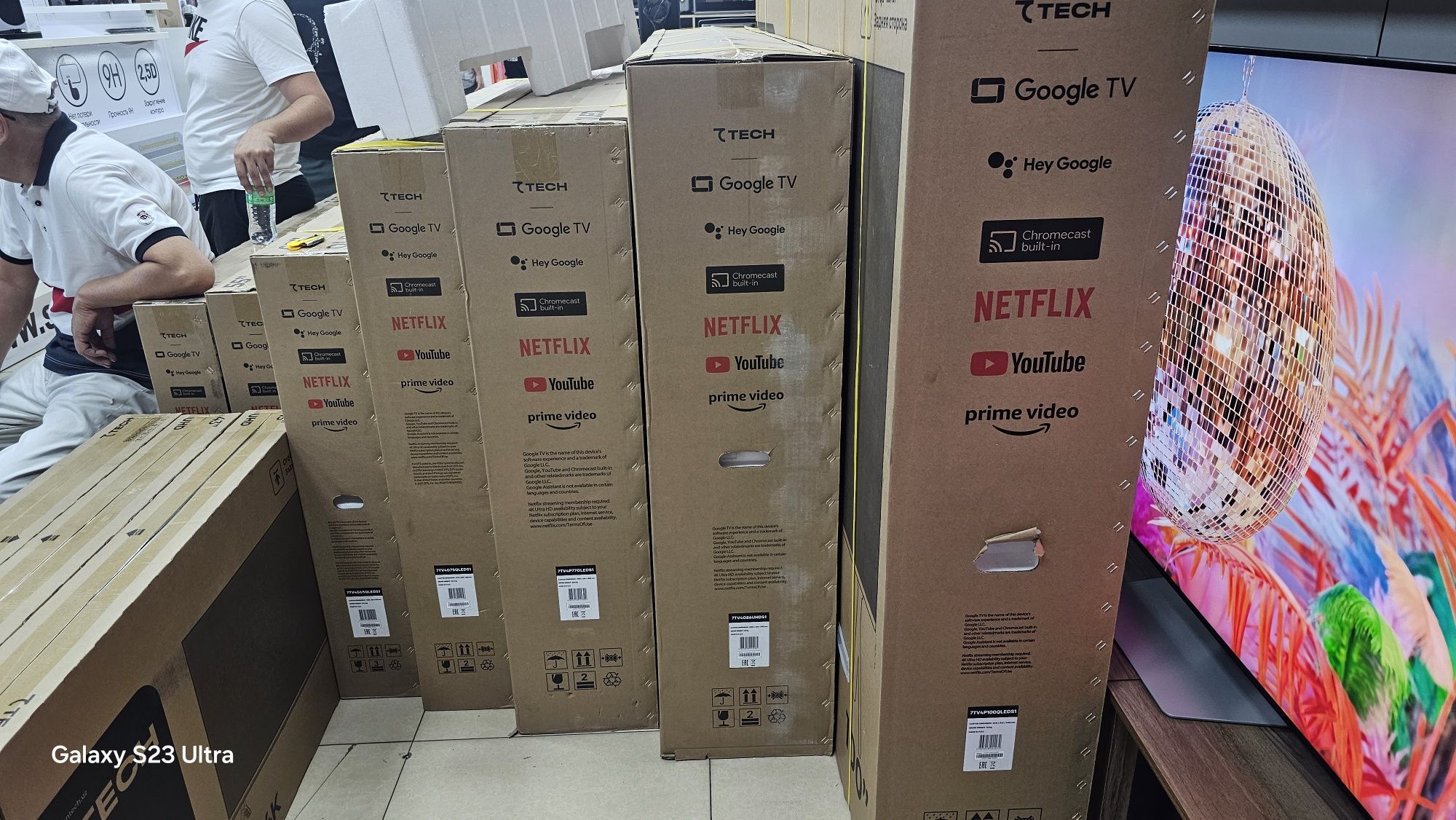 Телевизор 7TECH 43 UHD S1 Smart 4k Google TV