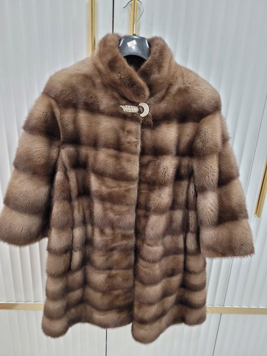 Норковый полушубок