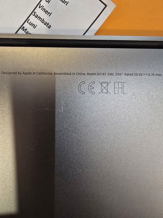 Macbook Pro A2141 defect