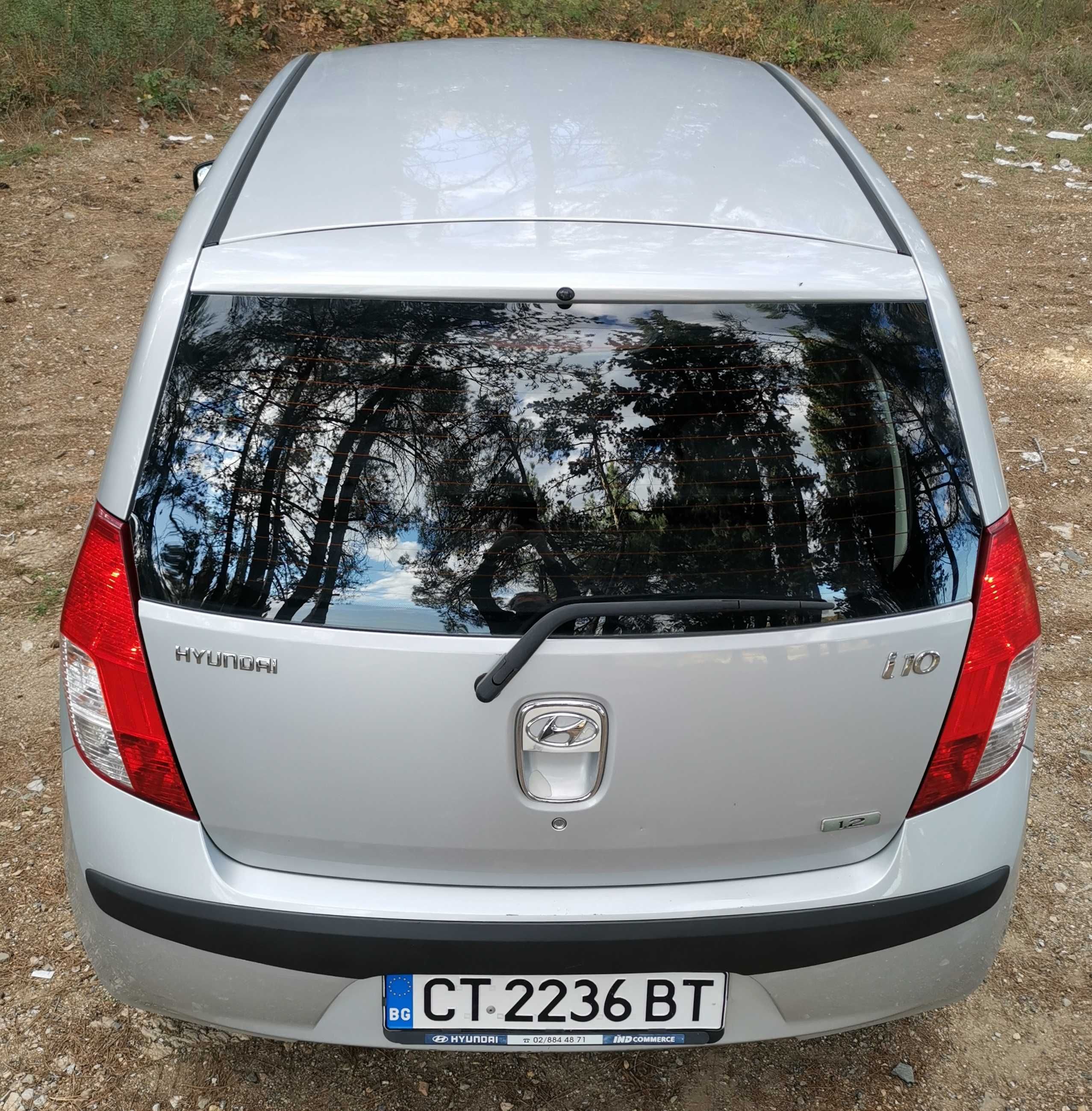 Hyundai I10 1.2l 78 к.с. супер икономична, климатик, сервизна книжка.
