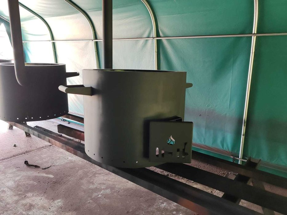 Cazan complet din INOX alimentar pentru tuica/palica/rachiu) 140L