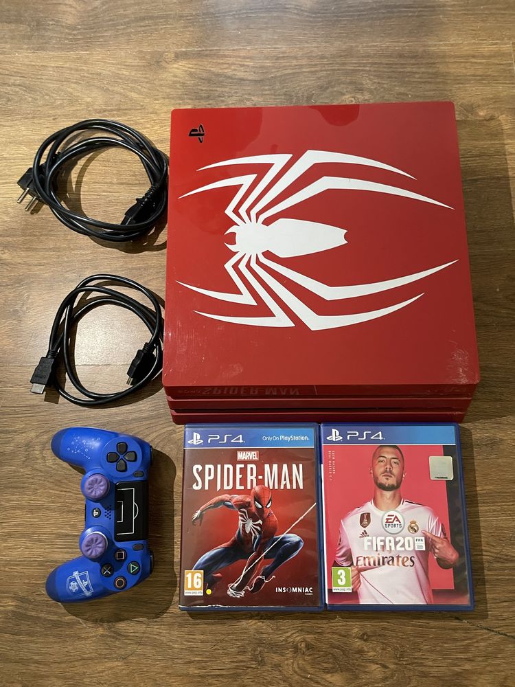 Ps4 pro 1tb spider man