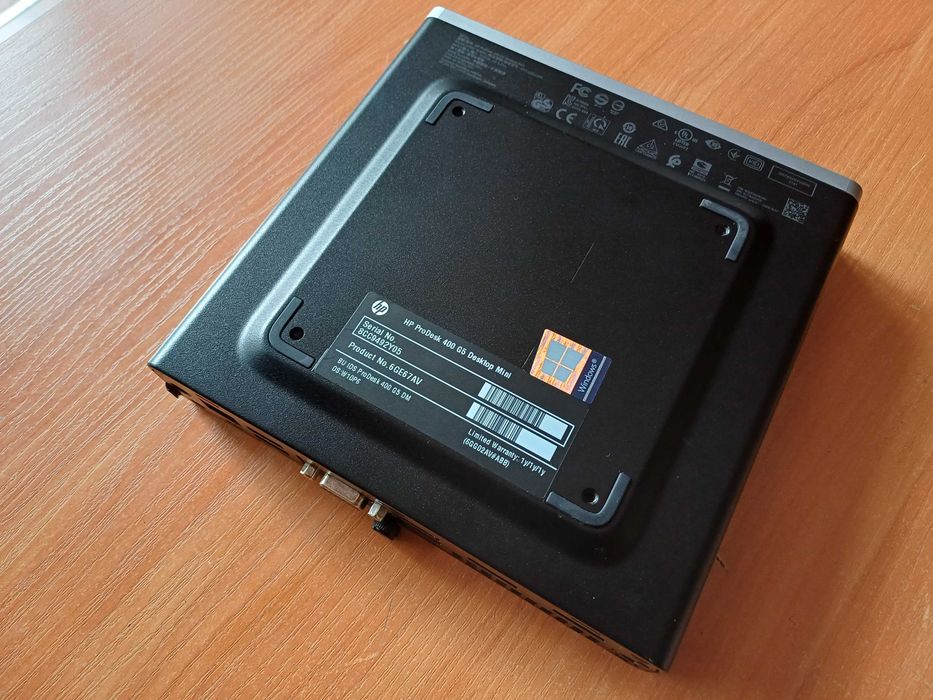 HP mini i3-9100T/16GB DDR4/256GB Nvme SSD