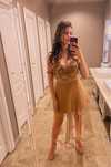 Rochie de seara din tulle cu buline