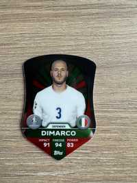 Shield карта (SH4 DiMarco) Match Attax Euro 2024 (много рядък)