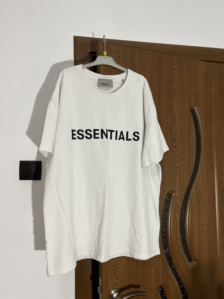 Tricou Essentials alb L