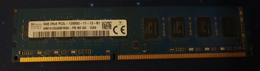 Placuta memorie RAM 8gb 1600mhz