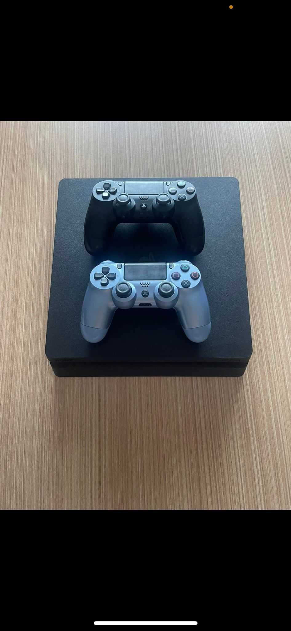 ps4 pro 1TB, 2 manete ,12 jocuri(gratis)+volan genesis seaborg 400