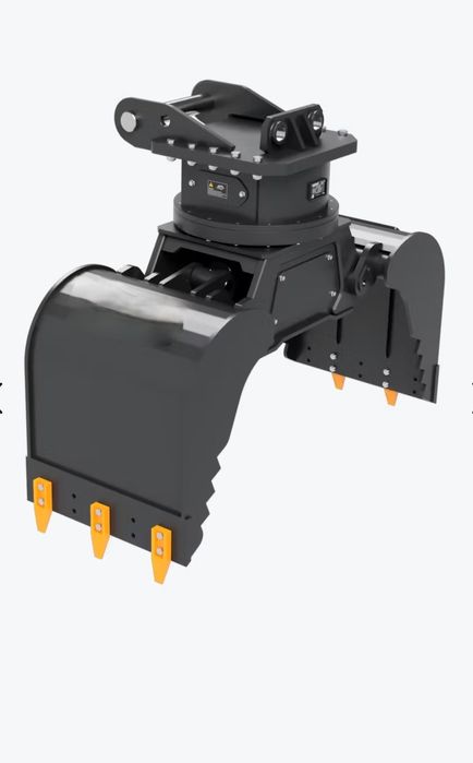 Graifer rotativ de sortat demolat excavator